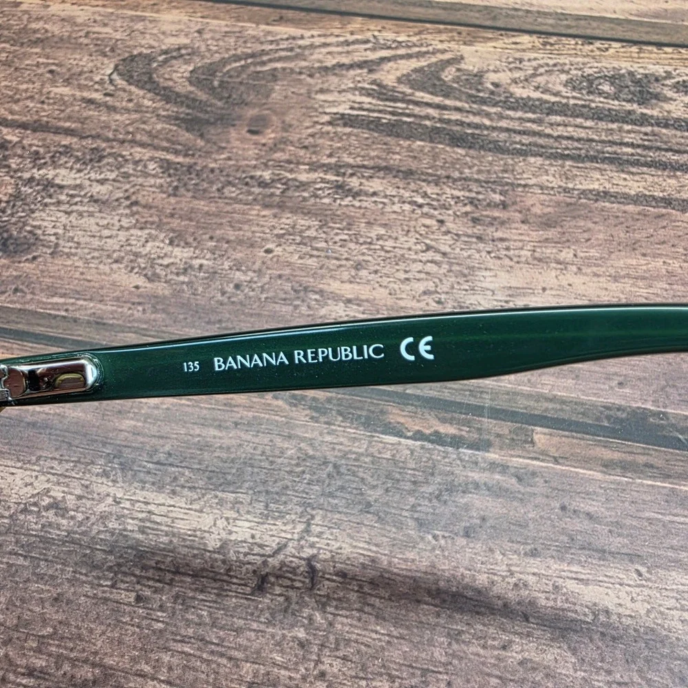 Banana Republic Coleen 0JZW Tortoise Dark Green Cat Eye Eyeglasses 49-17-135